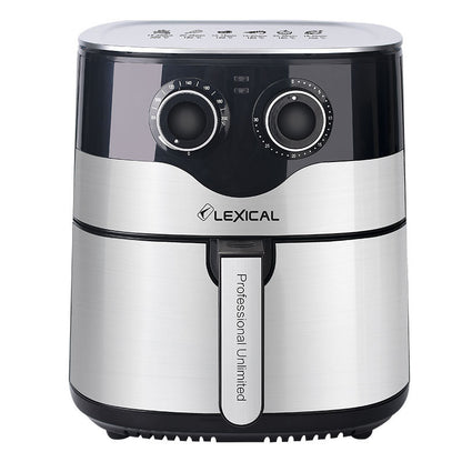 European standard cross-border large-capacity 8L stainless steel multi-function can be timed smoke-free household electric fryer air fryer wholesale