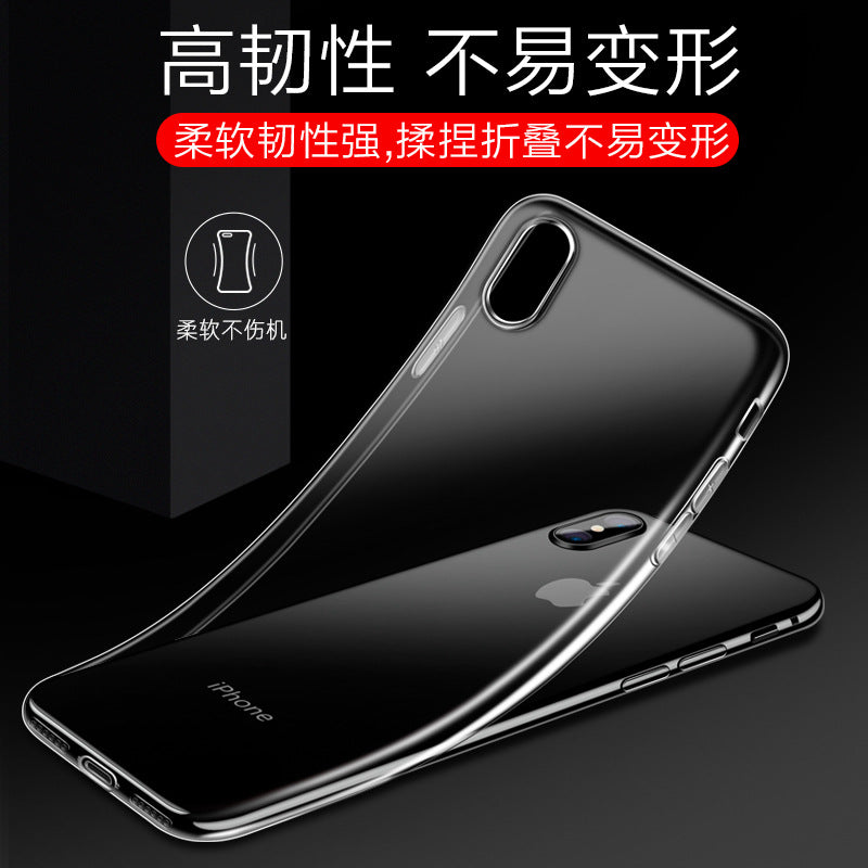iphone case Printing is suitable for iphone13 mobile phone shell solid color transparent glossy material Apple 12 protective cover uv painting