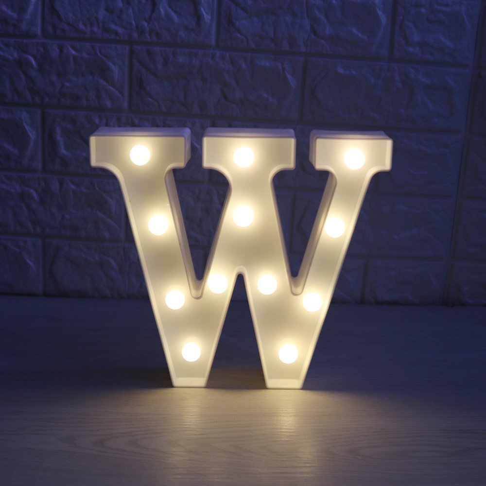 English letter lights, LED symbol modeling lights, wedding night lights, birthday proposals, white lights