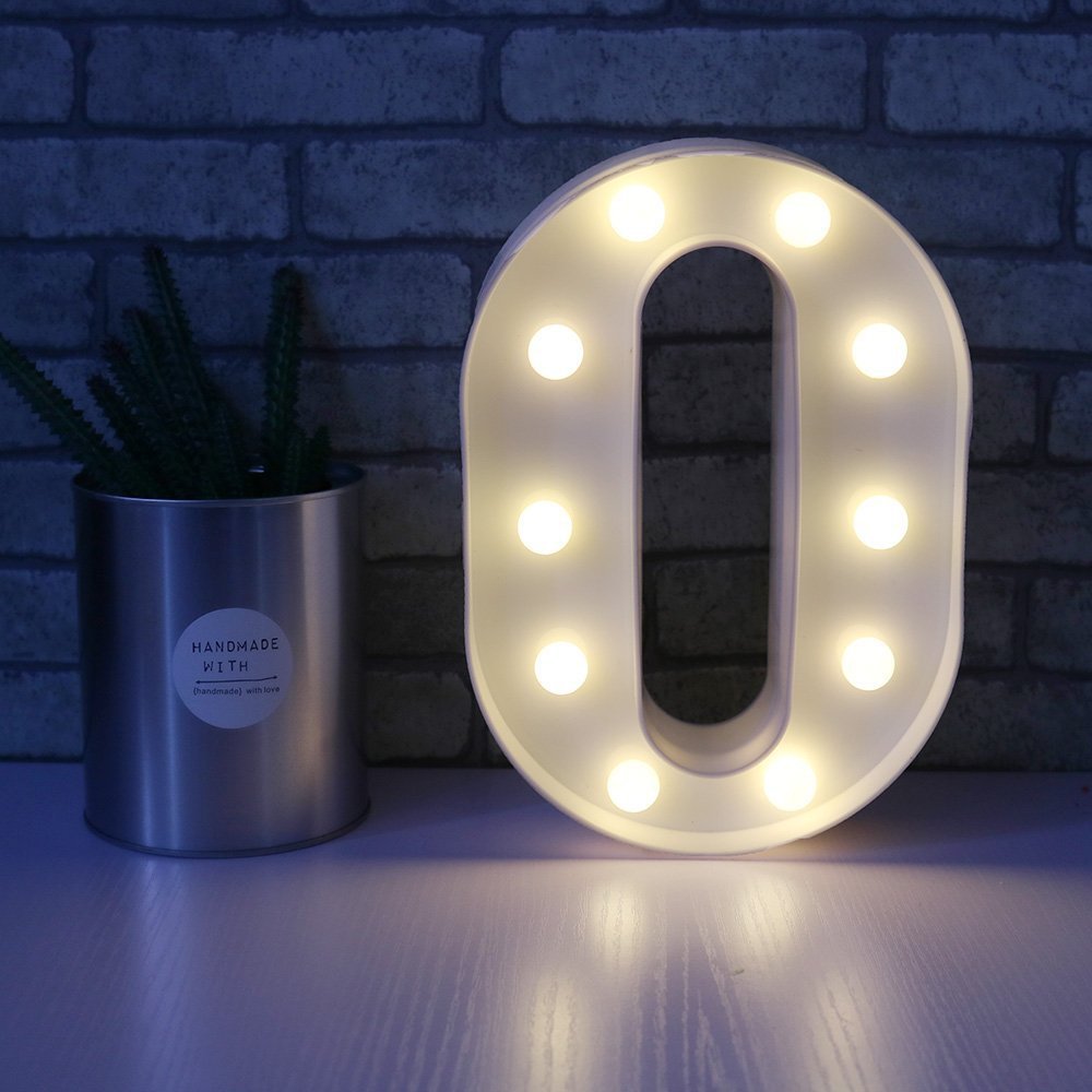 English letter lights, LED symbol modeling lights, wedding night lights, birthday proposals, white lights