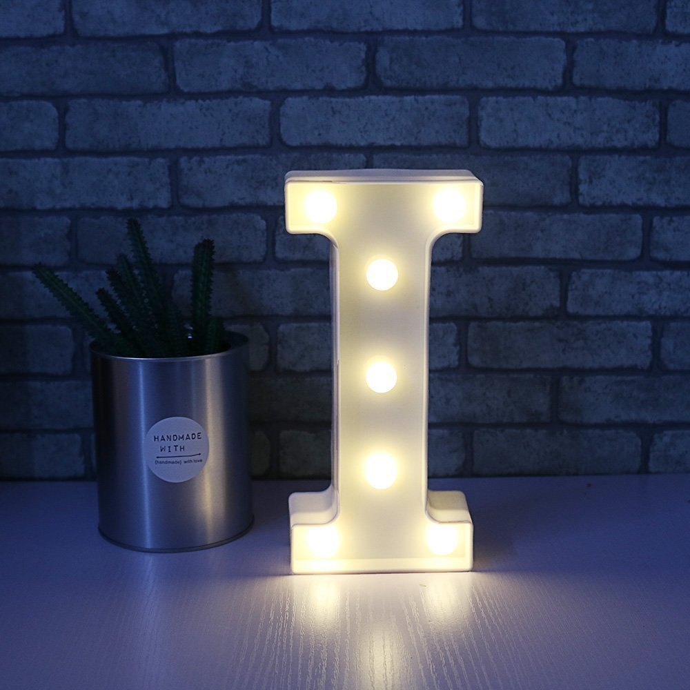 English letter lights, LED symbol modeling lights, wedding night lights, birthday proposals, white lights