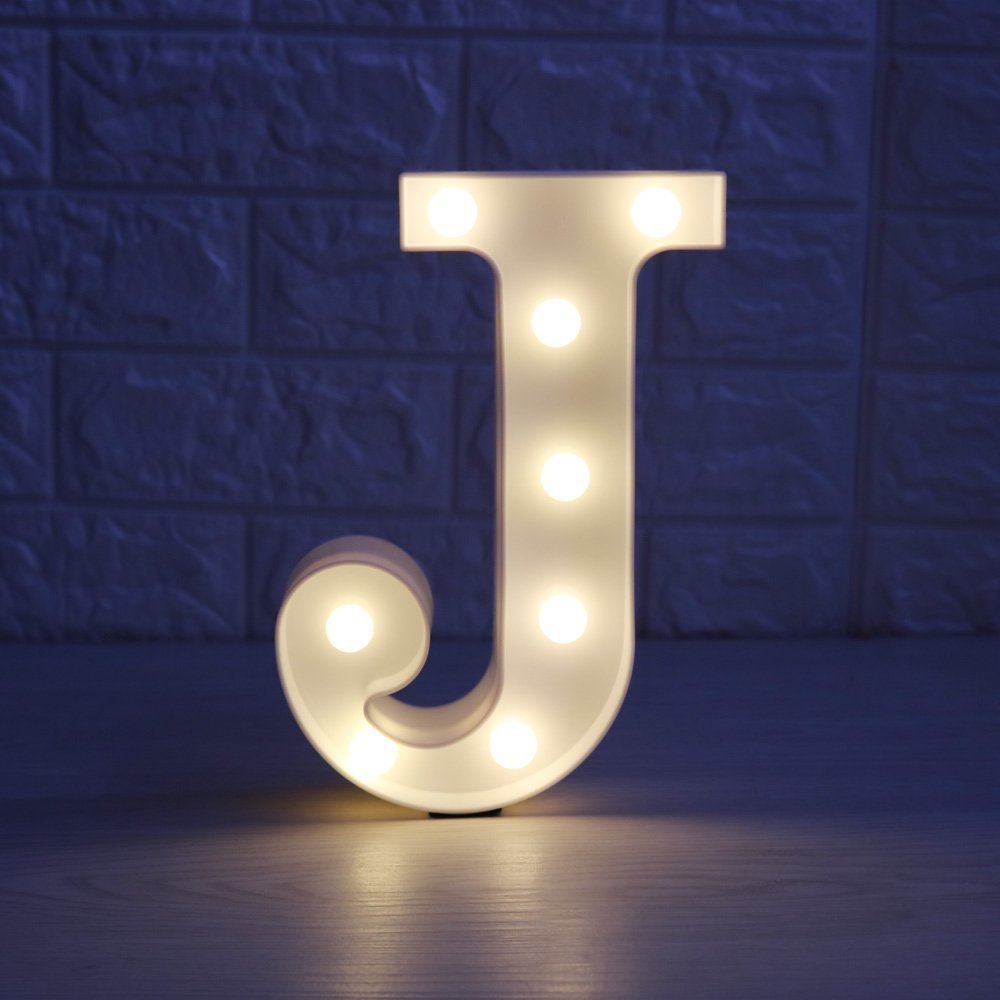 English letter lights, LED symbol modeling lights, wedding night lights, birthday proposals, white lights