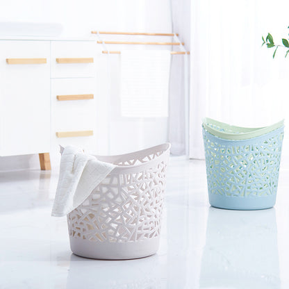Hollow Bird's Nest Large Dirty Clothes Basket Laundry Basket Household Plastic Storage Basket Toy Storage Lou Bathroom Laundry Lou