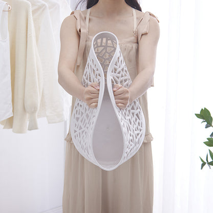 Hollow Bird's Nest Large Dirty Clothes Basket Laundry Basket Household Plastic Storage Basket Toy Storage Lou Bathroom Laundry Lou