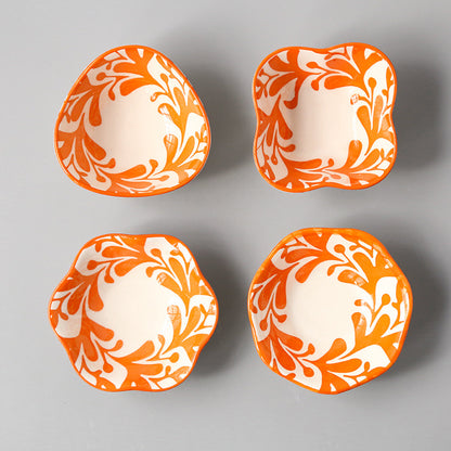 Japanese-style Japanese-style sauce and vinegar-flavored dish household underglaze color hotel restaurant dim sum dipping sauce seasoning side dish peanut dish