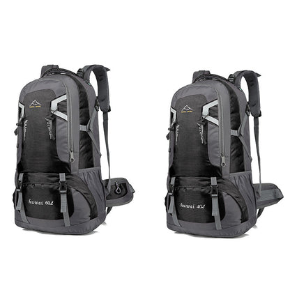 mountaineering bag, outdoor travel backpack, large capacity 40L60L cycling bag, travel luggage storage, hiking bag