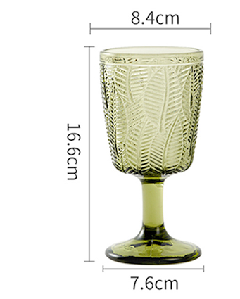 Siyue Retro Glass Goblet Household Net Red Ins Style High-value Red Wine Glass Upside Down Personal Dedicated Niche