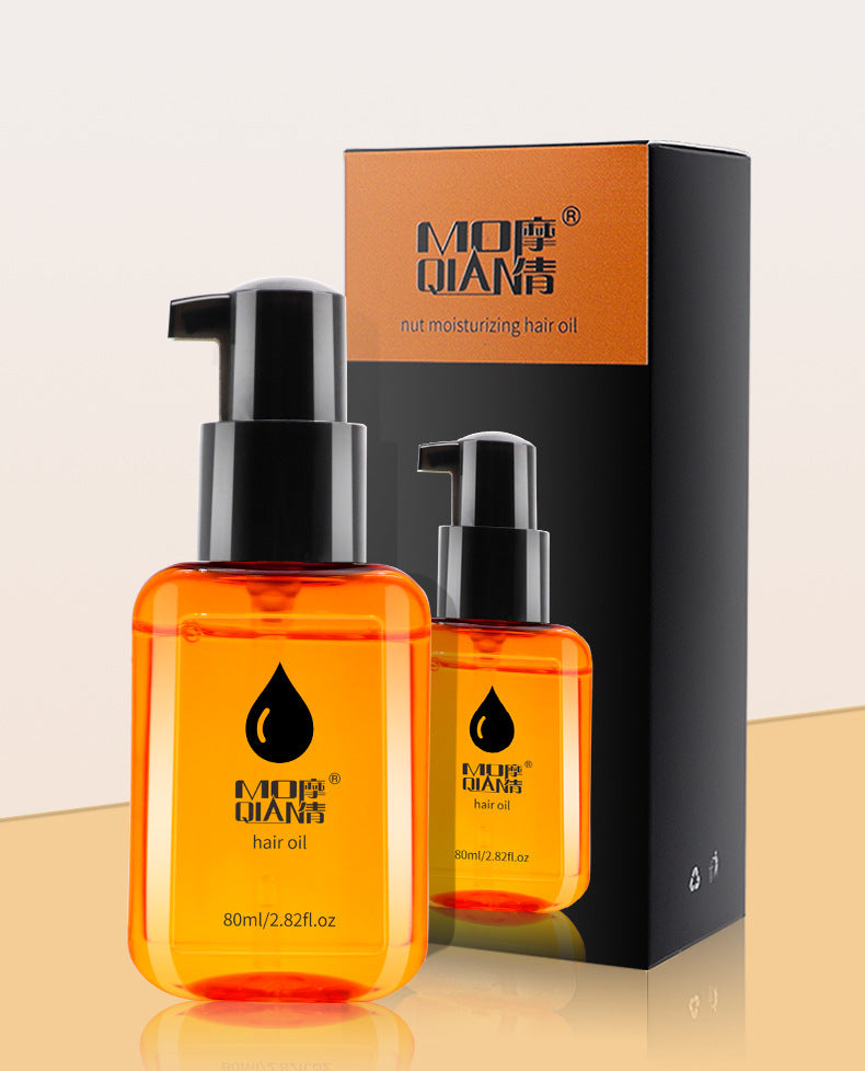 Moqian Moroccan hair care essential oil factory drop delivery genuine products to improve frizz hair essential oil smoothing hair care