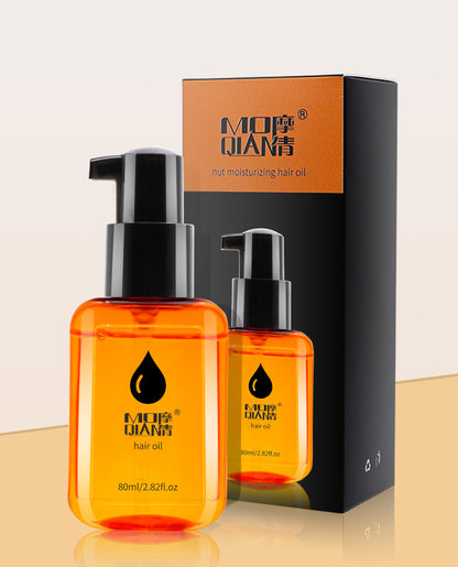 Moqian Moroccan hair care essential oil factory drop delivery genuine products to improve frizz hair essential oil smoothing hair care