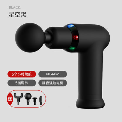 Mini Electric Hot Compress Fascia Gun Portable Fitness Massage Gun Fascia Gun Vibrating Muscle Relaxation Massager Manufacturer