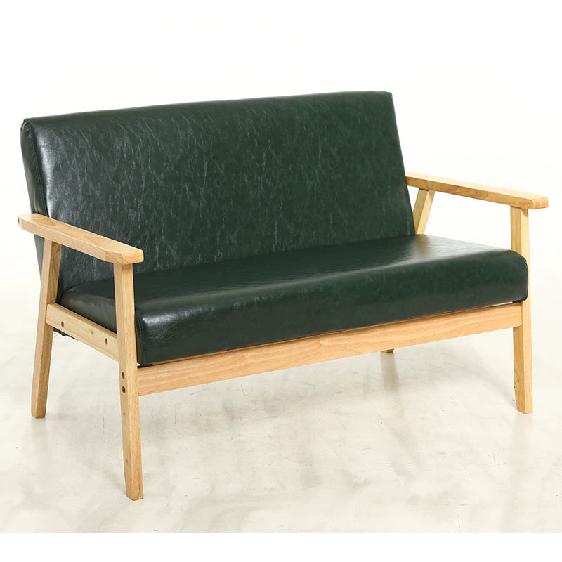 Nordic Japanese-style simple combination small apartment solid wood rental house modern economical clothing store double sofa table and chairs