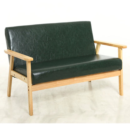 Nordic Japanese-style simple combination small apartment solid wood rental house modern economical clothing store double sofa table and chairs