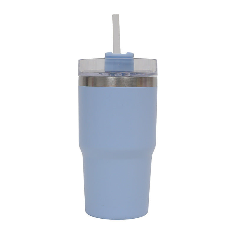 New hand-held car car mug Ice Fighter Cup mini thermos mug female high value cute stainless steel thermos water cup