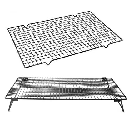 Baking Cooling Rack Foldable Cake Cooler Rack Bread Cold Drying Net Laptop Cooling Rack BBQ Grill Rack