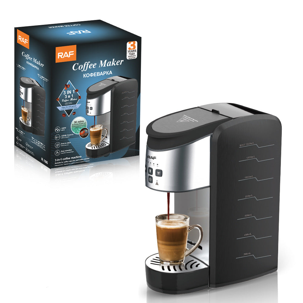 European Standard Transnational Foreign Trade Italian Capsule Coffee Machine Portable Office Commercial Small Household