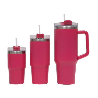 New hand-held car car mug Ice Fighter Cup mini thermos mug female high value cute stainless steel thermos water cup