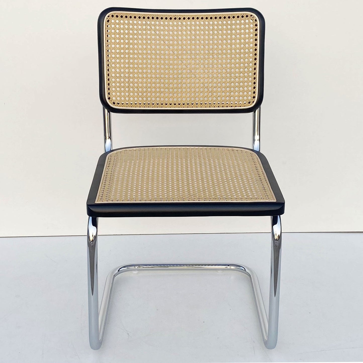 A piece of rattan chair ins wind leather medieval chair retro home rattan dining chair Nordic balcony backrest chair