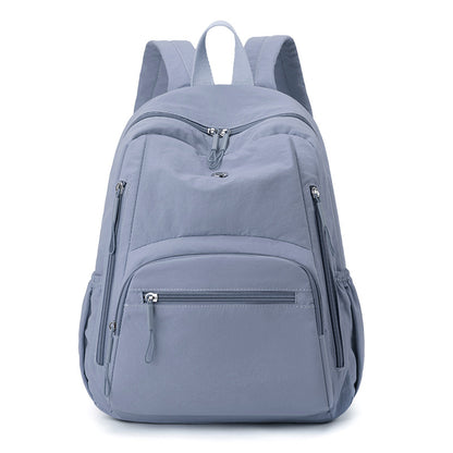New ultralight waterproof parachute nylon cloth women's large capacity puff bag fashion niche women's backpack