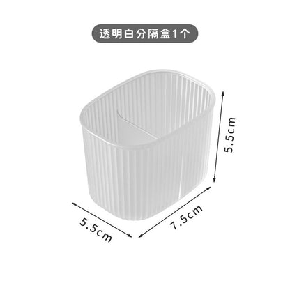Table storage box, acrylic cosmetics, snacks, transparent basket, skin care products, mask, dormitory organization, sundries, shelf