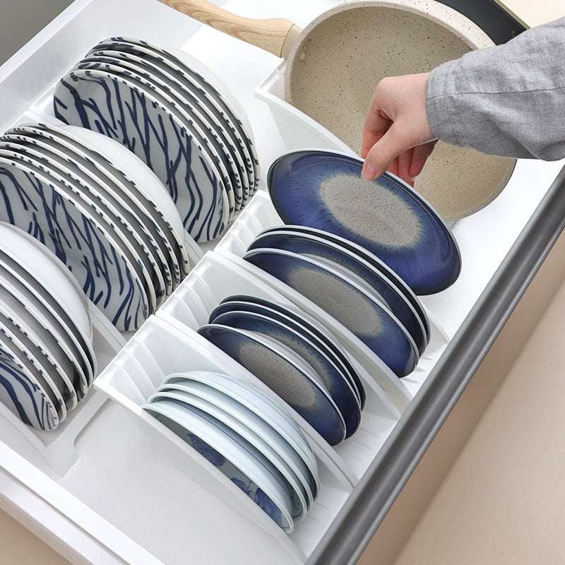 Japan imported kitchen storage rack cabinet dishes pan storage rack multi-functional drain rack storage artifact