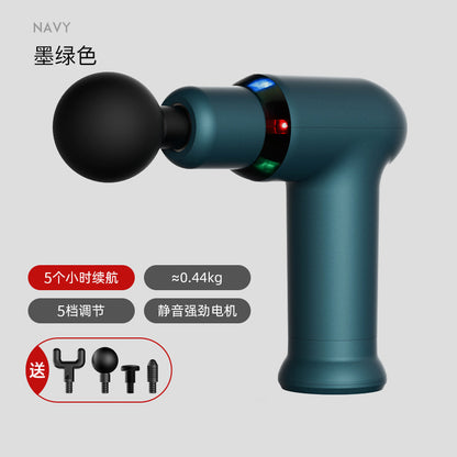Mini Electric Hot Compress Fascia Gun Portable Fitness Massage Gun Fascia Gun Vibrating Muscle Relaxation Massager Manufacturer