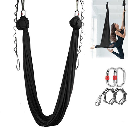 5 meters aerial yoga hammock 2.8 meters wide swing home indoor accessories fixed rope sling cloth for yoga studio special