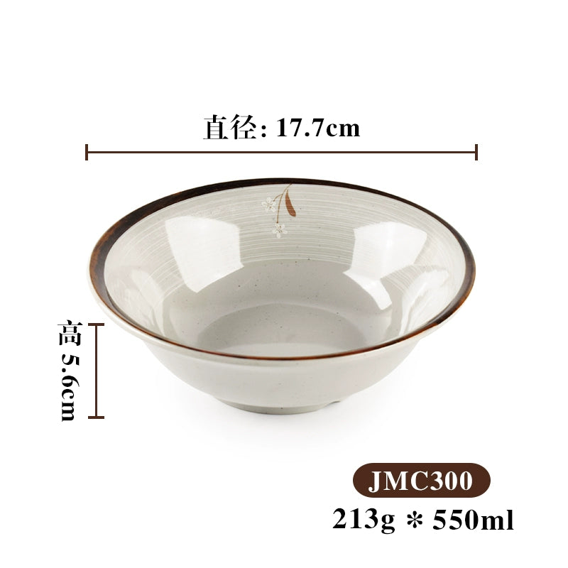 Melamine Japanese-style imitation porcelain hot pot restaurant spoon set tableware