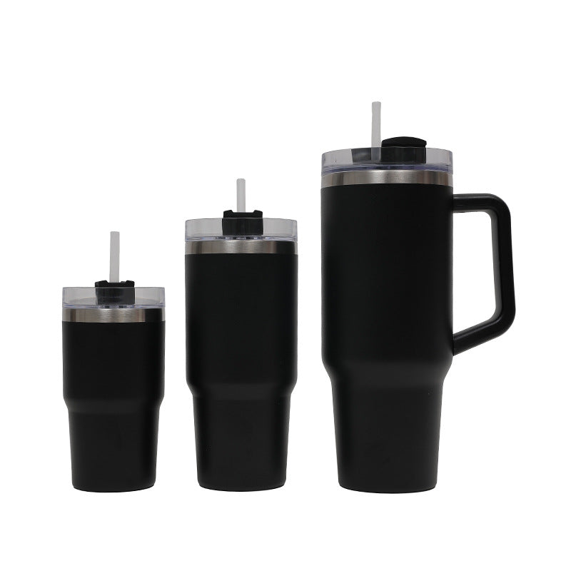 New hand-held car car mug Ice Fighter Cup mini thermos mug female high value cute stainless steel thermos water cup
