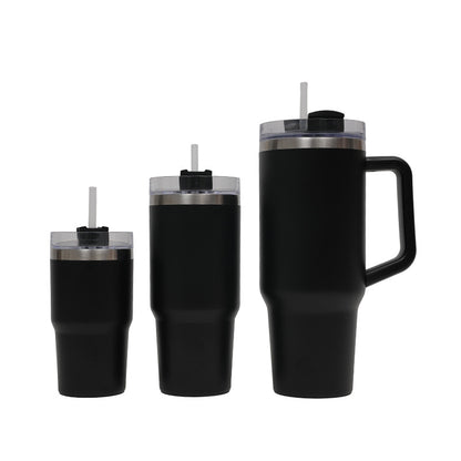 New hand-held car car mug Ice Fighter Cup mini thermos mug female high value cute stainless steel thermos water cup