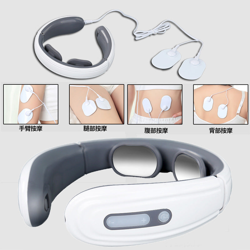 supply cervical spine massager rechargeable cervical spine instrument neck home shoulder and neck massager massager neck protector