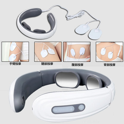supply cervical spine massager rechargeable cervical spine instrument neck home shoulder and neck massager massager neck protector