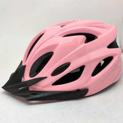 Outdoor cycling one-piece helmet is porous, breathable, ultra-light, and unisex in summer, and the size adjustable safety helmet
