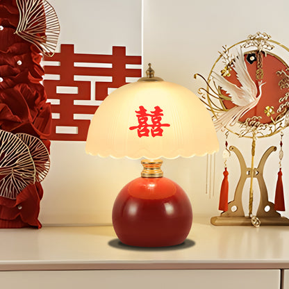 Wedding lantern, red table lamp, wedding room, bedside lamp, send a pair of bride wedding lamps, festive wedding gifts