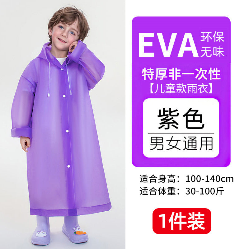 Raincoat thickened for adults to wear outside, travel portable, outdoor mountaineering, single long full-body rainstorm, disposable poncho
