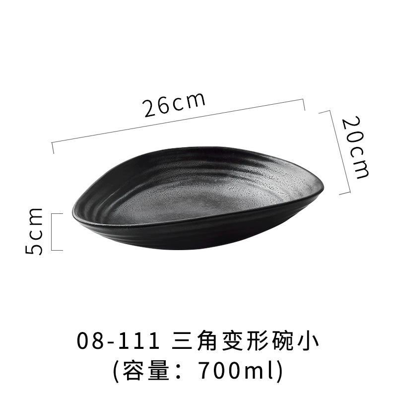 A radish Japanese-style coarse ceramic rice bowl features retro creative dishes and cups slightly flawed tableware ice cream bowl