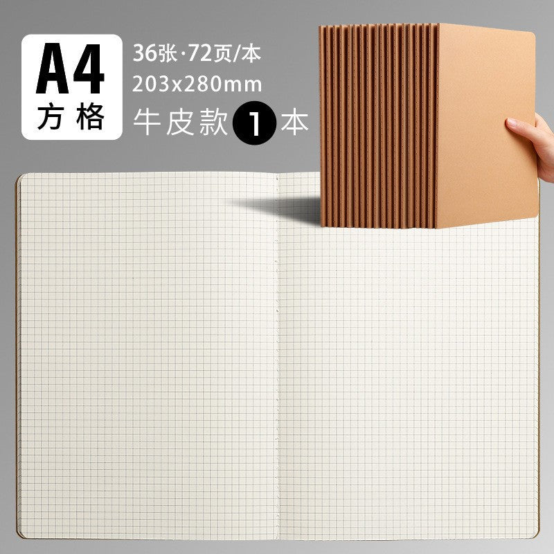 b5 notebook student homework book kraft paper turning book notepad exercise factory spot