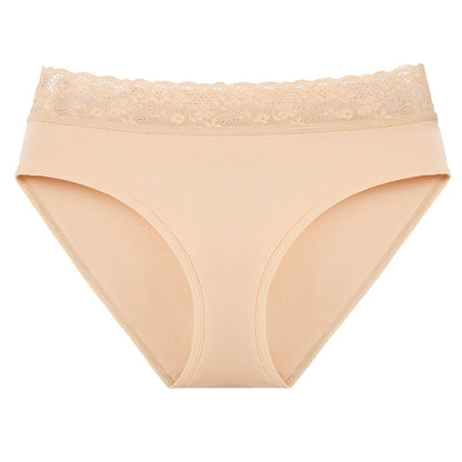 multi-size briefs lace ladies pure cotton high waist sexy underwear