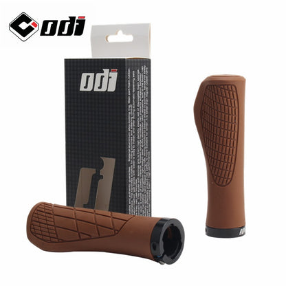 American ODI Rubber Meat Ball Handlebar Grip Mountain Bike Grip Lockable Anti-Slip Shock Absorbing Folding Bike Cycling Grip