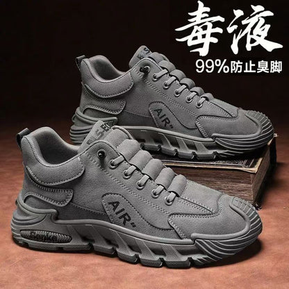 Outdoor men's shoesautumn travel waterproof anti-slip wear-resistant casual sneakers sneakers trend youth men's shoes