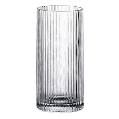 Long drink glasses, bar cocktail glasses, juice cups, drink cups, vertical ins, Internet celebrity cups, water cups, striped glasses
