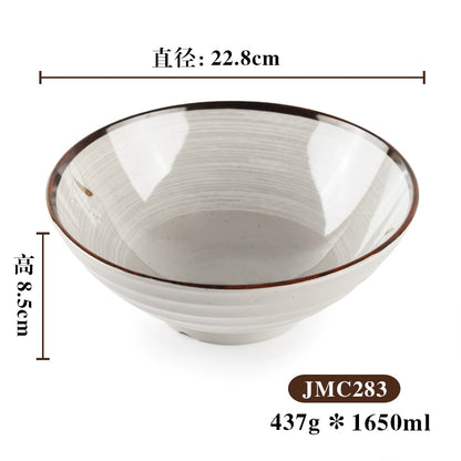 Melamine Japanese-style imitation porcelain hot pot restaurant spoon set tableware