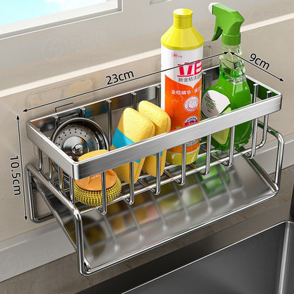 kitchen utensils, drain baskets, household multi-functional drain racks, multi-layer rag racks, cross-border water filter baskets