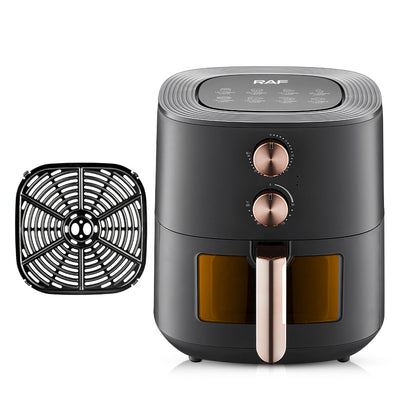 RAF 7.2L European-Style Smart Air Fryer  Large Capacity, Multi-Function, Visual Window, Oil-Free Cooking