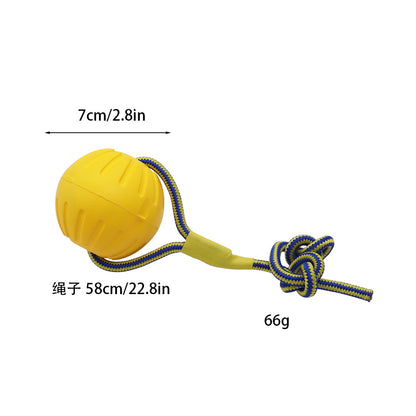 EVA pet toys dog frisbee bite ring dog toys can't bite teeth grinding pet ball puppy supplies dog pull tab