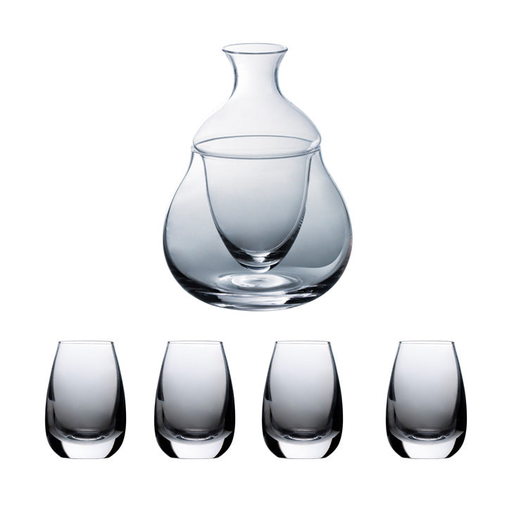 Japanese creative Toyo Sasaki glass Japanese sake cup sake jug cold wine jug ice wine jug wine warm wine jug