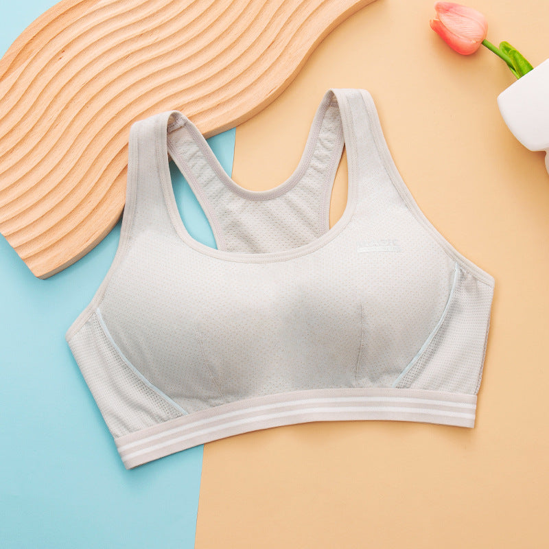 New student bra running quick-drying breathable girl underwear junior high school development girl bra vest