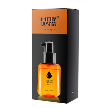 Moqian Moroccan hair care essential oil factory drop delivery genuine products to improve frizz hair essential oil smoothing hair care