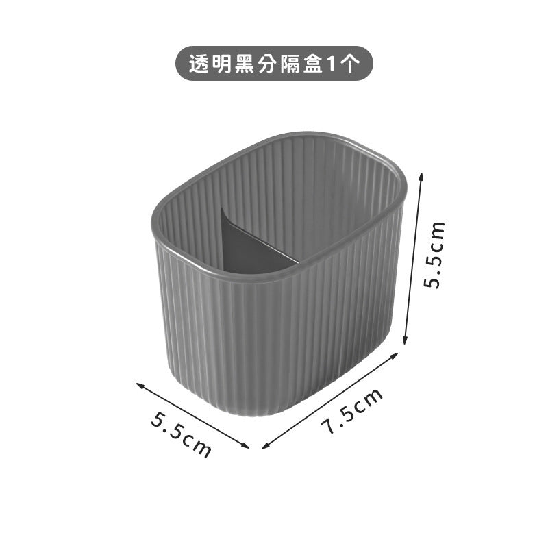 Table storage box, acrylic cosmetics, snacks, transparent basket, skin care products, mask, dormitory organization, sundries, shelf