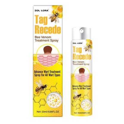 SOL LORA Bee Venom Skin Wart Care Spray improves flesh and flesh mole repair and smooths skin warts spray