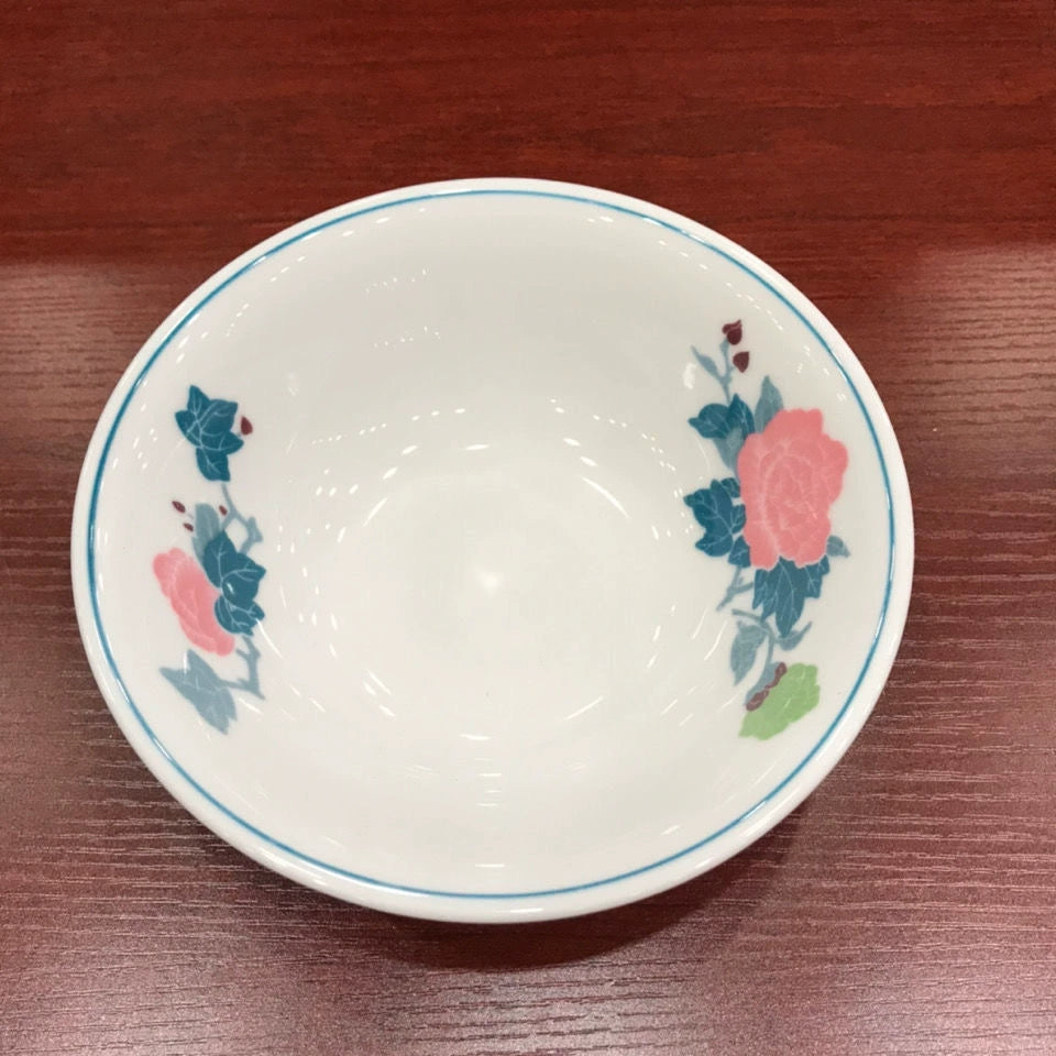 Liling Qunli underglaze color 6-inch bucket bowl rice bowl vegetable bowl noodle bowl soup bowl Qunli double phoenix bottom standard first-class ceramics